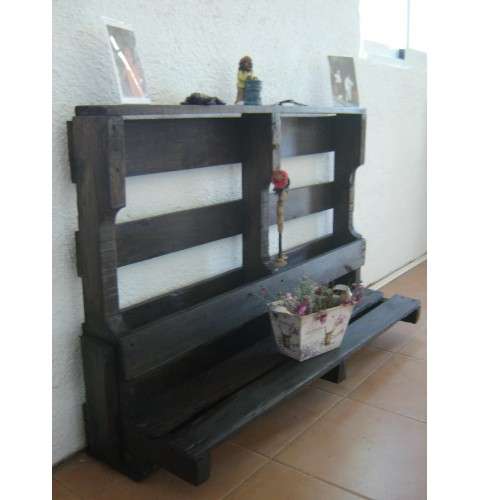 Fotos de Mueble recibidor decorativo de pale en La Bisbal del Penedès Fotos de Mueble recibidor decorativo de pale en La Bisbal del Penedès