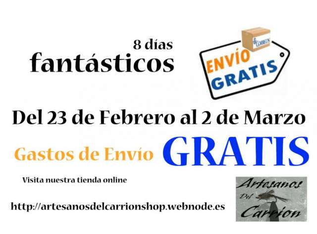 Gastos de envío gratis