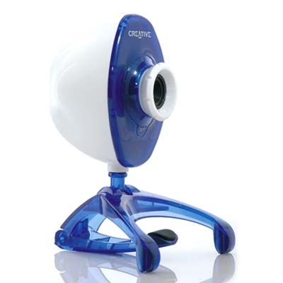 Webcam creative azul