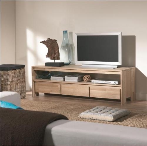 Mueble tv classic roble macizo en design 247 en Barcelona - Muebles