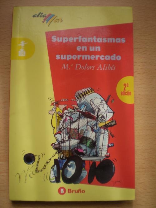 Vendo libro "superfantasmas en un supermercado"