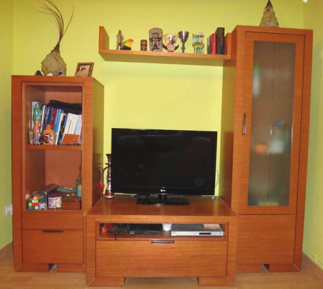 Mueble de salón macizo color cerezo en Bilbao - Muebles | 331666