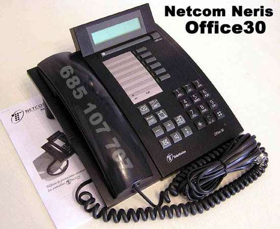 Telefono office 30 para centralitas netcon neris telefonica