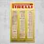 Cartel pirelli. años 40