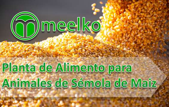 Planta de alimento para animales de sémola de maiz meelko en Agres